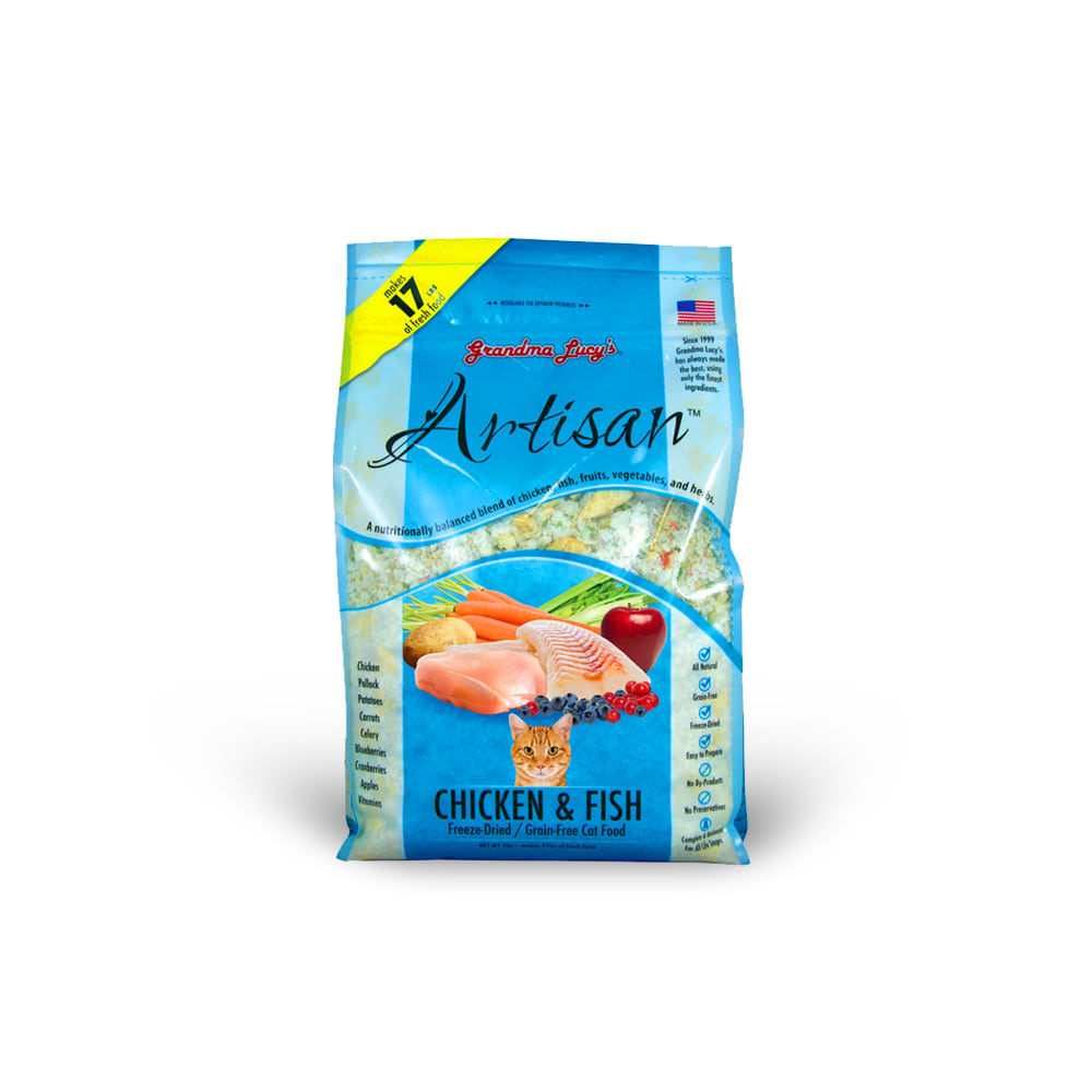 그랜마루시 아티즌 캣 닭&amp;생선 450g